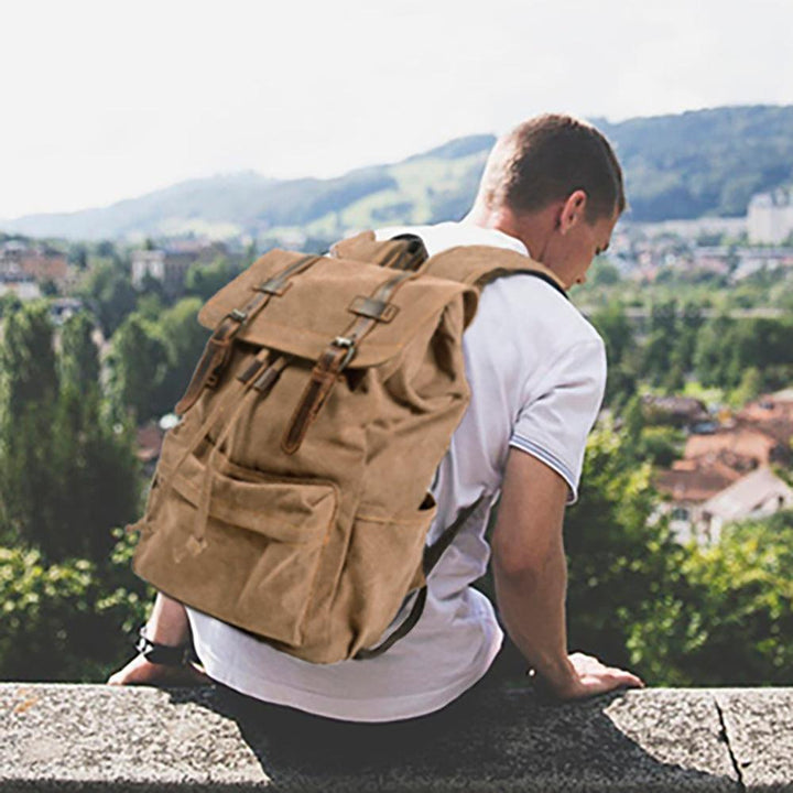 avenue a vintage travel canvas backpacks Vintage Canvas Pack