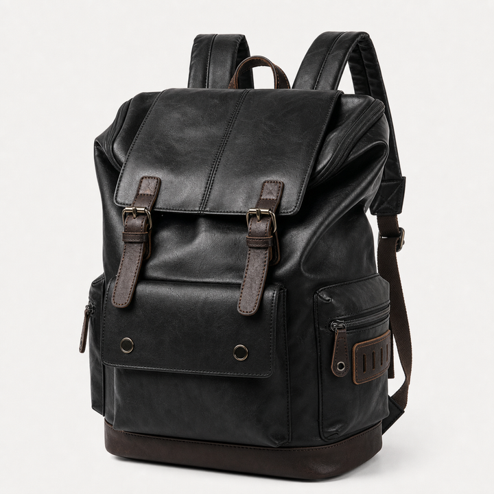 asian leather backpack Women's Cowhide Soft Single and Double Shoulder Bag K JC New Fashion Thanks to the high Calvin Klein Platinum Leather Backpack