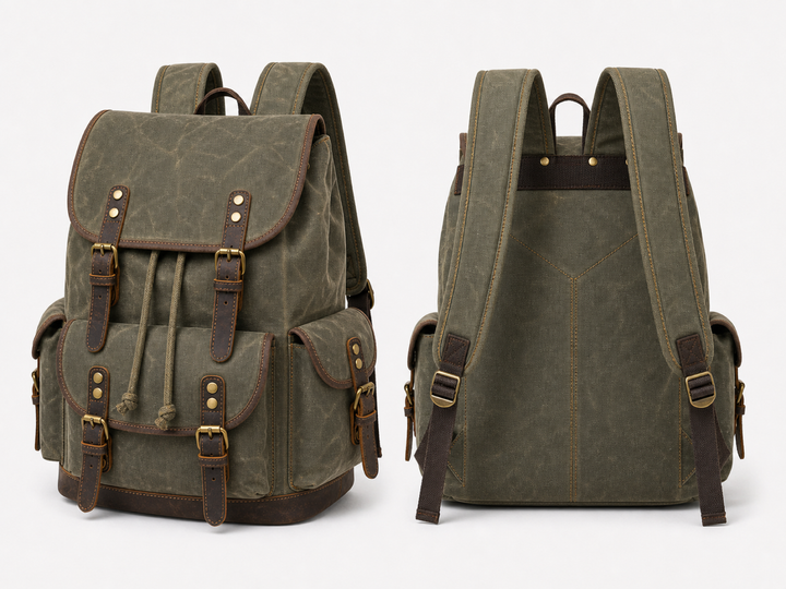 Waxed Canvas Rucksack