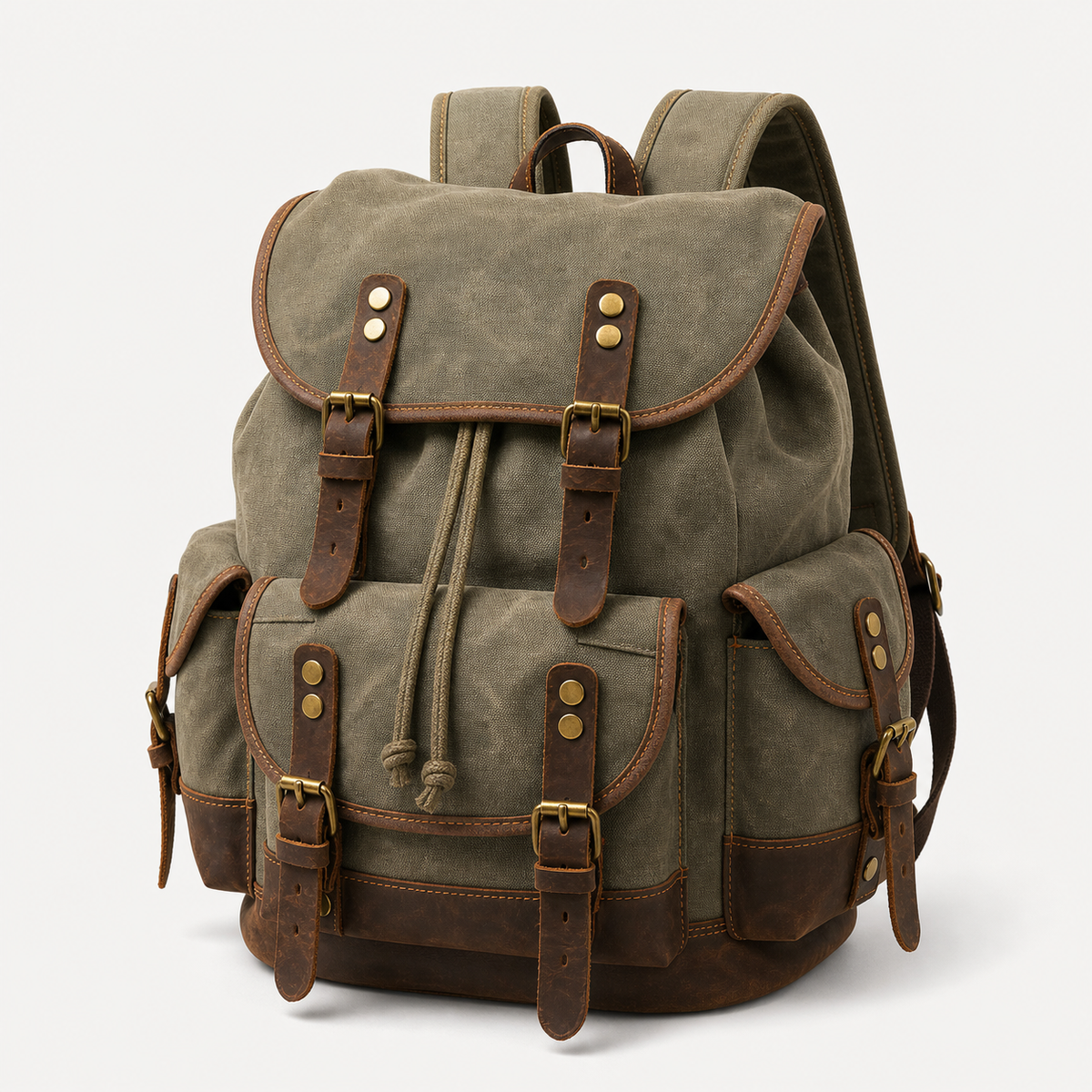 Waxed Canvas Rucksack